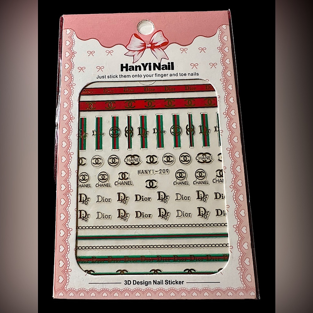 Nail art stickers